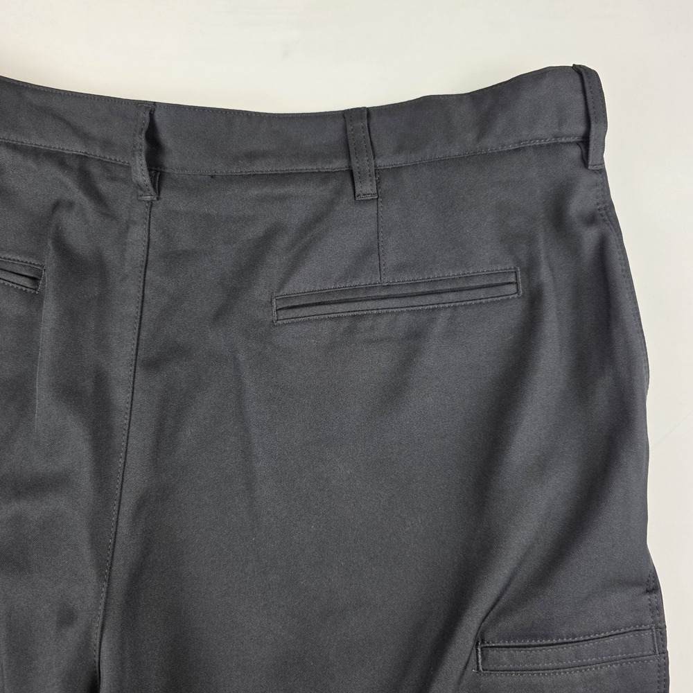 PGA Tour Men's Size 38 Chino Golf Shorts Black Polyester SA3469 4 pocket - Picture 12 of 14